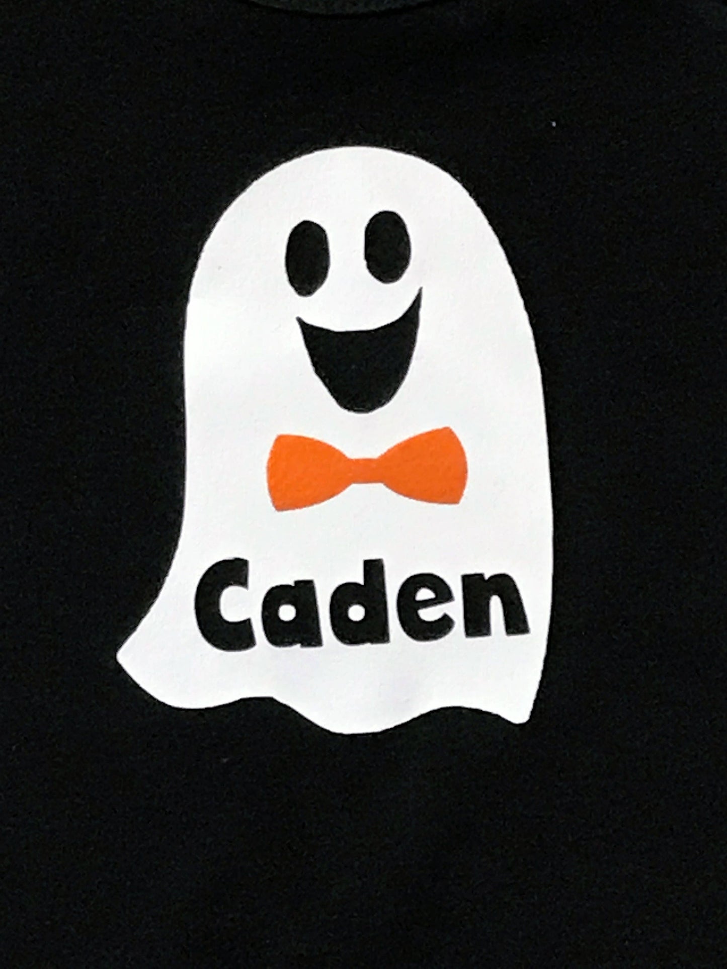 Personalized Baby Ghost Onesie: Custom Halloween Bodysuit