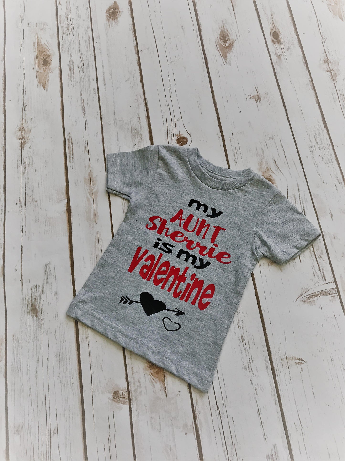 My Aunt is my Valentine Gift for Nephew Gift From Aunt Auntie's Boy Nephew Baby Shower Gift Boys Valentine Shirt Valentine's Day Gift