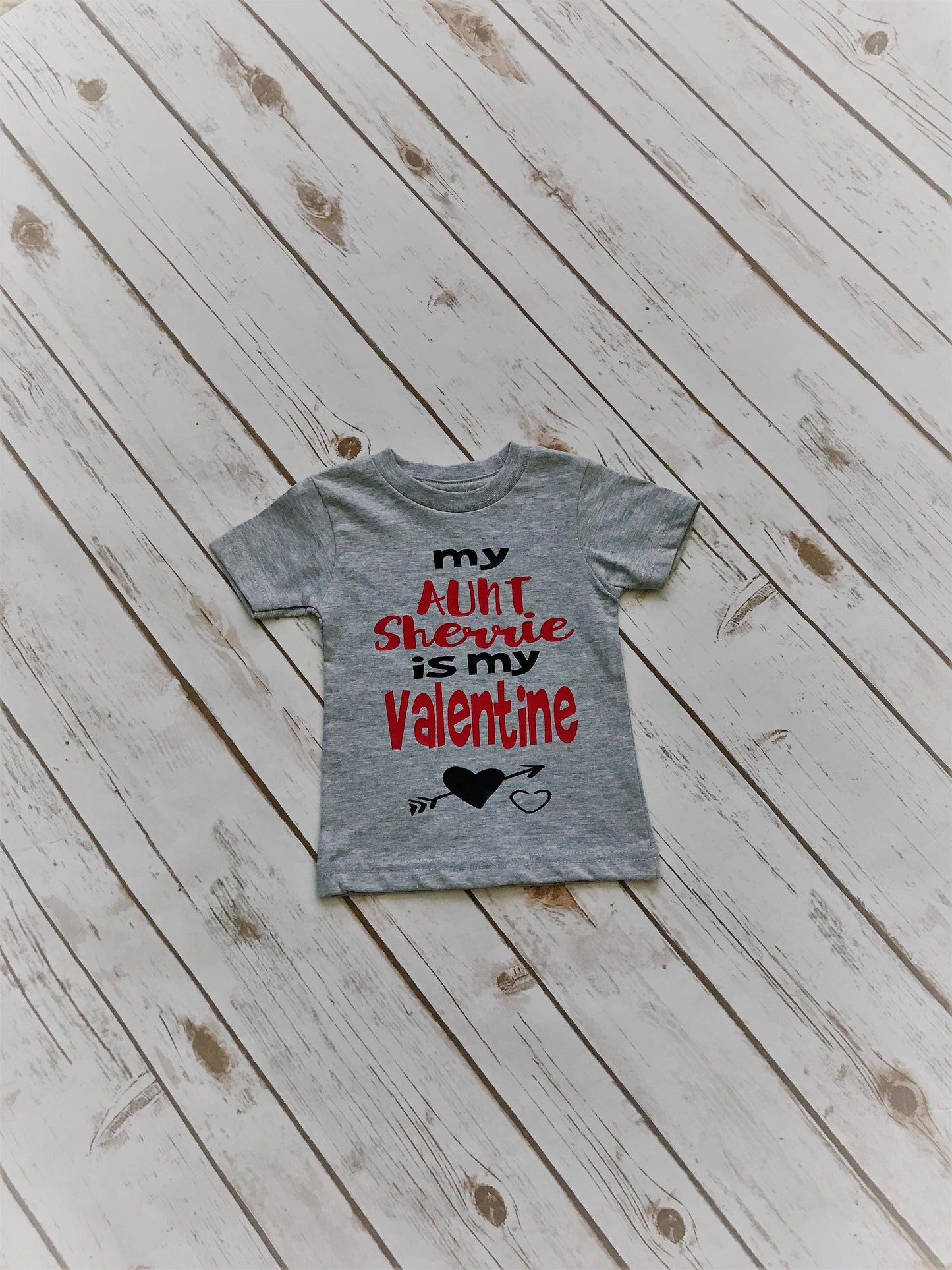 My Aunt is my Valentine Gift for Nephew Gift From Aunt Auntie's Boy Nephew Baby Shower Gift Boys Valentine Shirt Valentine's Day Gift
