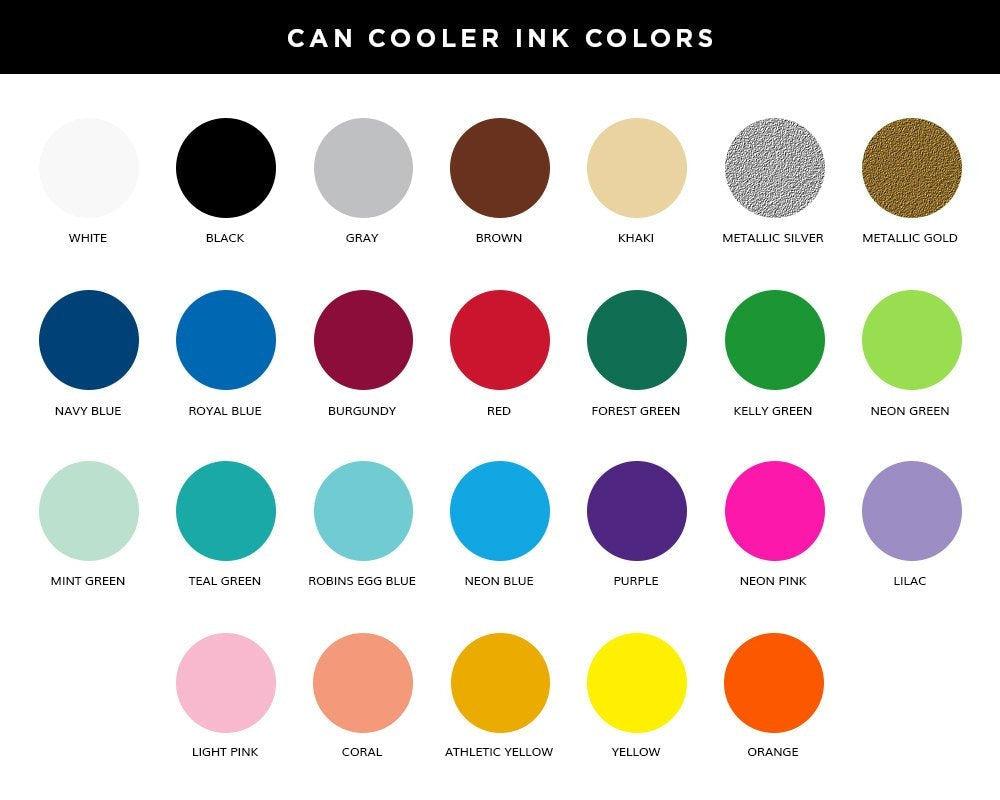 Cheers to 40 Years Personalized Can Coolers: 40th Birthday Party Favors