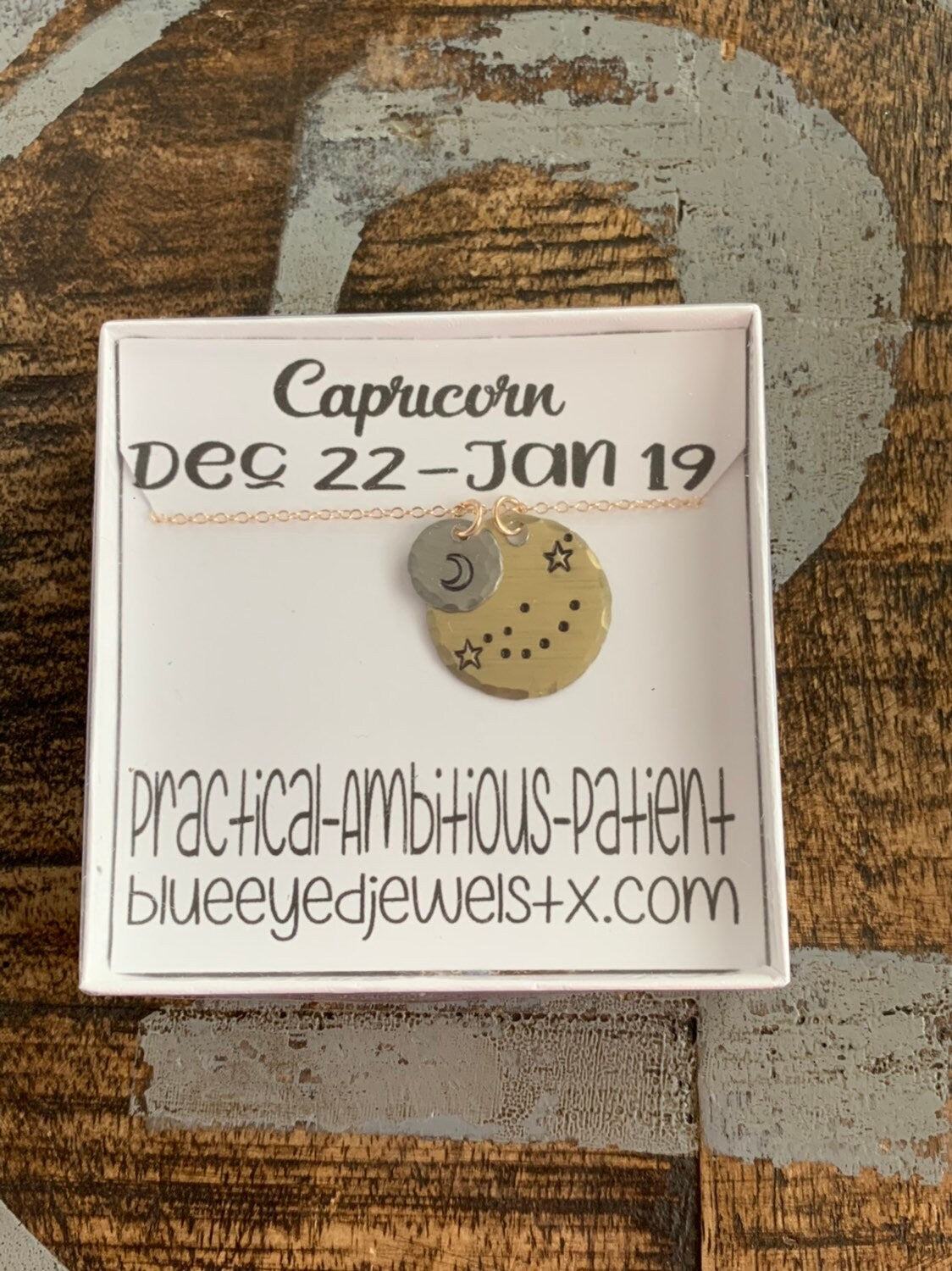 Zodiac Jewelry Gold Constellation Necklace Zodiac Necklace Celestial Jewelry Capricorn Necklace Gift for her Zodiac Gift Capricorn Jewelry