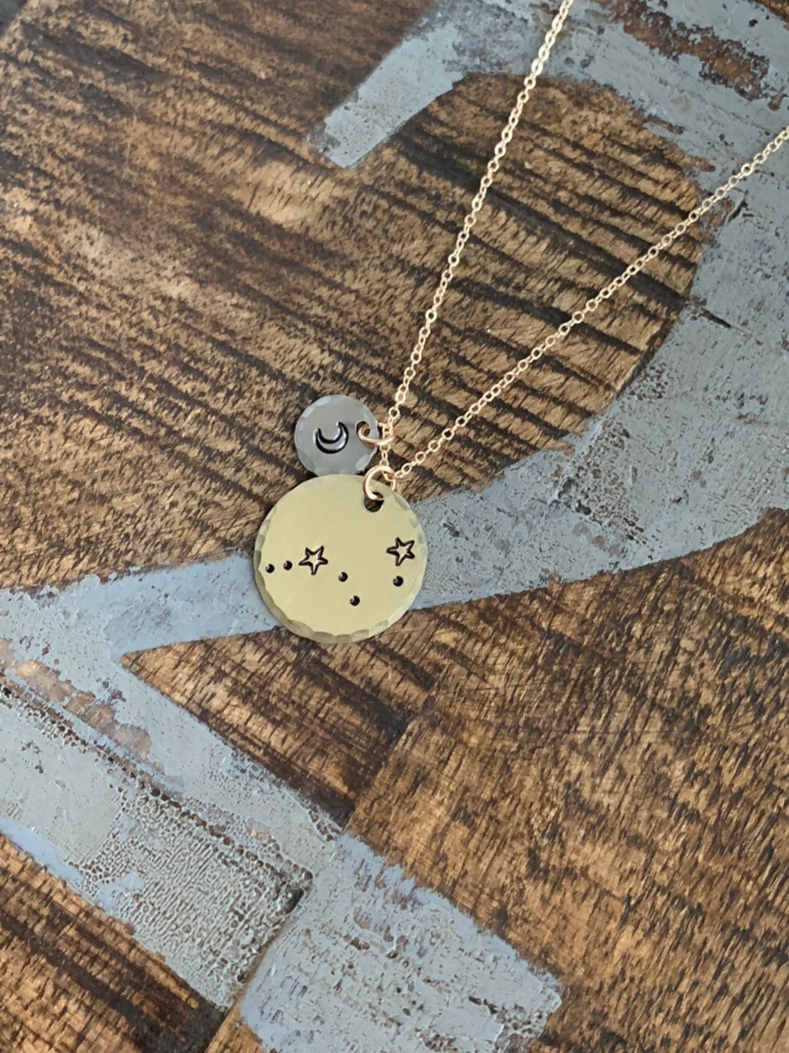 Zodiac Jewelry Gold Constellation Necklace Zodiac Necklace Celestial Jewelry virgo Necklace Gift for her Zodiac Gift virgo Jewelry