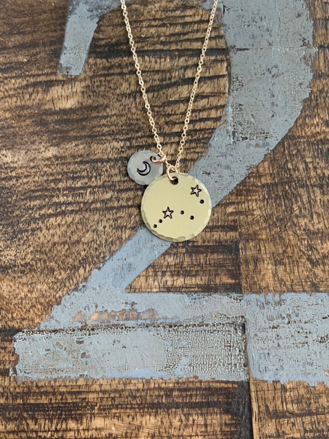 Zodiac Jewelry Gold Constellation Necklace Zodiac Necklace Celestial Jewelry virgo Necklace Gift for her Zodiac Gift virgo Jewelry