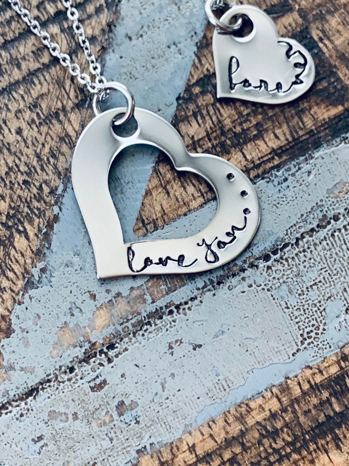 Mother Daughter Necklaces Christmas Gifts Mother Daughter Jewelry Mother Daughter Matching Set Mother's Day Gift Love You Forever Necklace