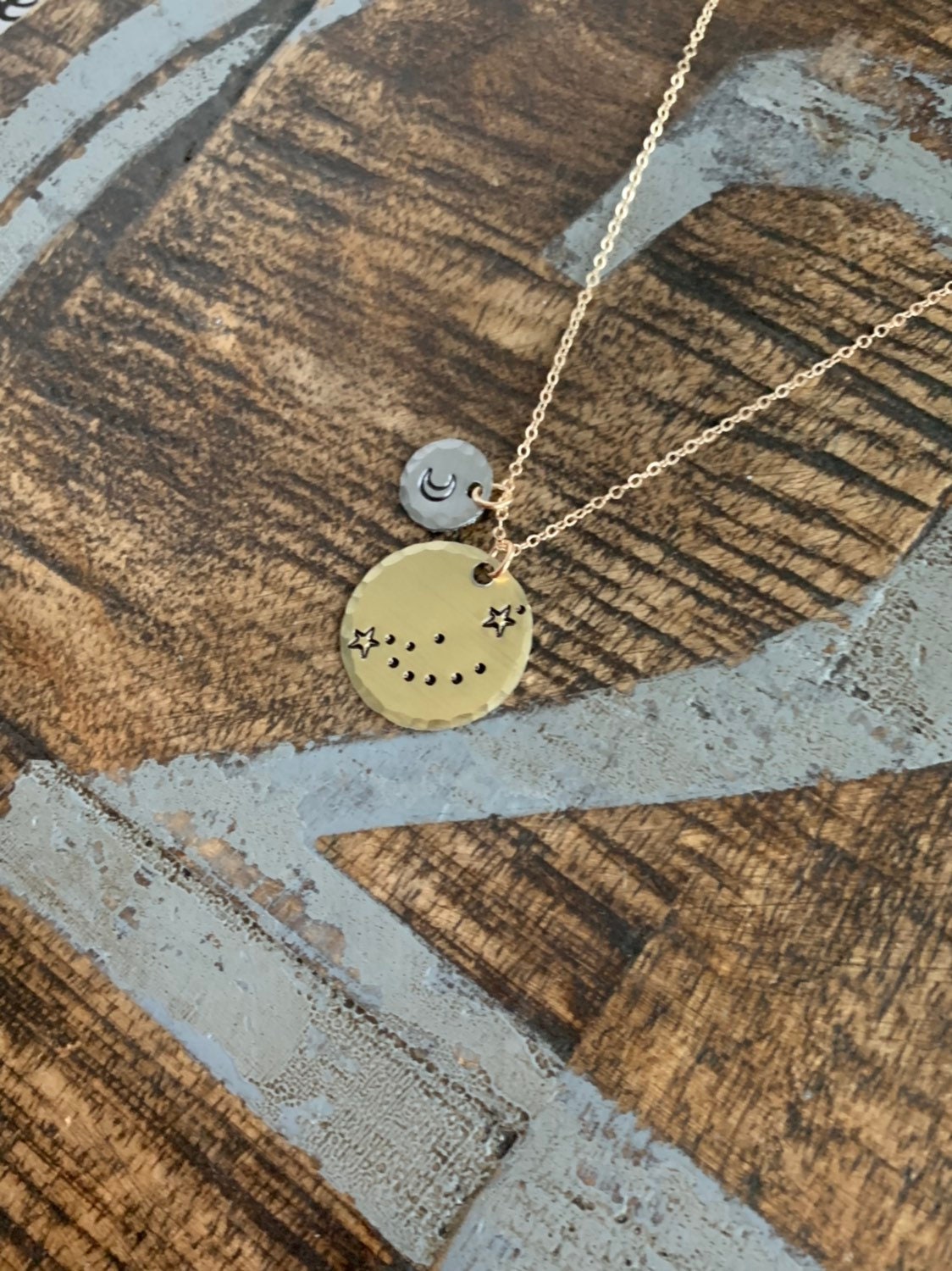 Zodiac Jewelry Gold Constellation Necklace Zodiac Necklace Celestial Jewelry Capricorn Necklace Gift for her Zodiac Gift Capricorn Jewelry