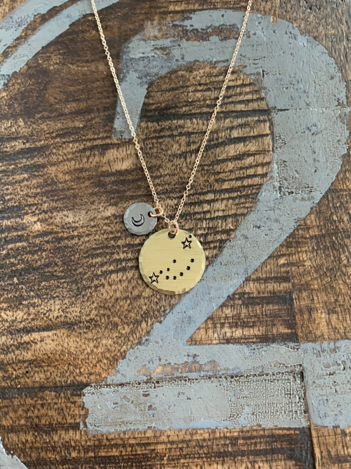 Zodiac Jewelry Gold Constellation Necklace Zodiac Necklace Celestial Jewelry Capricorn Necklace Gift for her Zodiac Gift Capricorn Jewelry