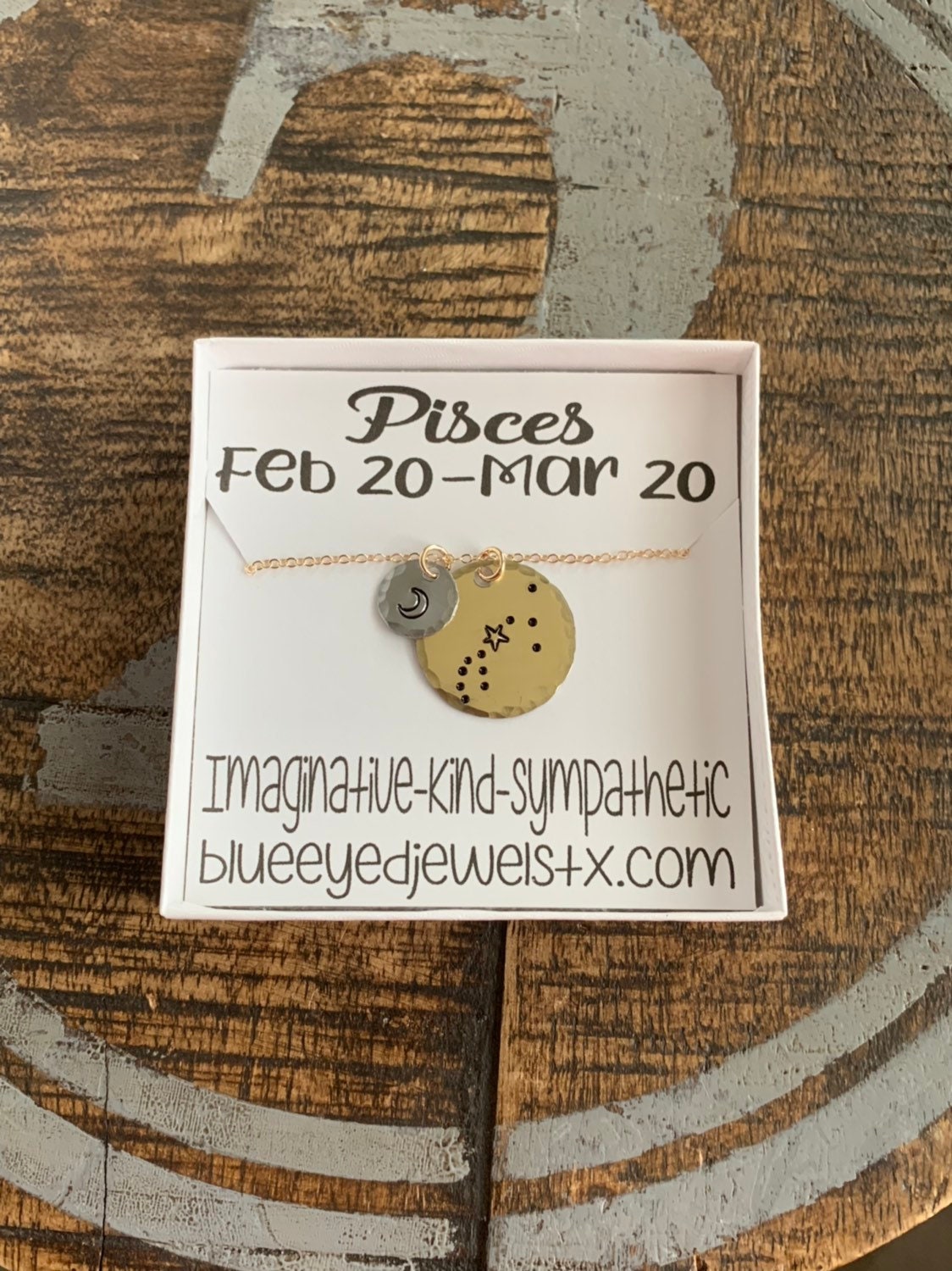 Zodiac Jewelry Gold Constellation Necklace Zodiac Necklace Celestial Jewelry Pisces Necklace Gift for her Zodiac Gift Pisces Jewelry