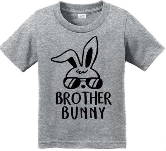 Brother Bunny Easter Shirt: Family Matching Tee, Pregnancy Announcement