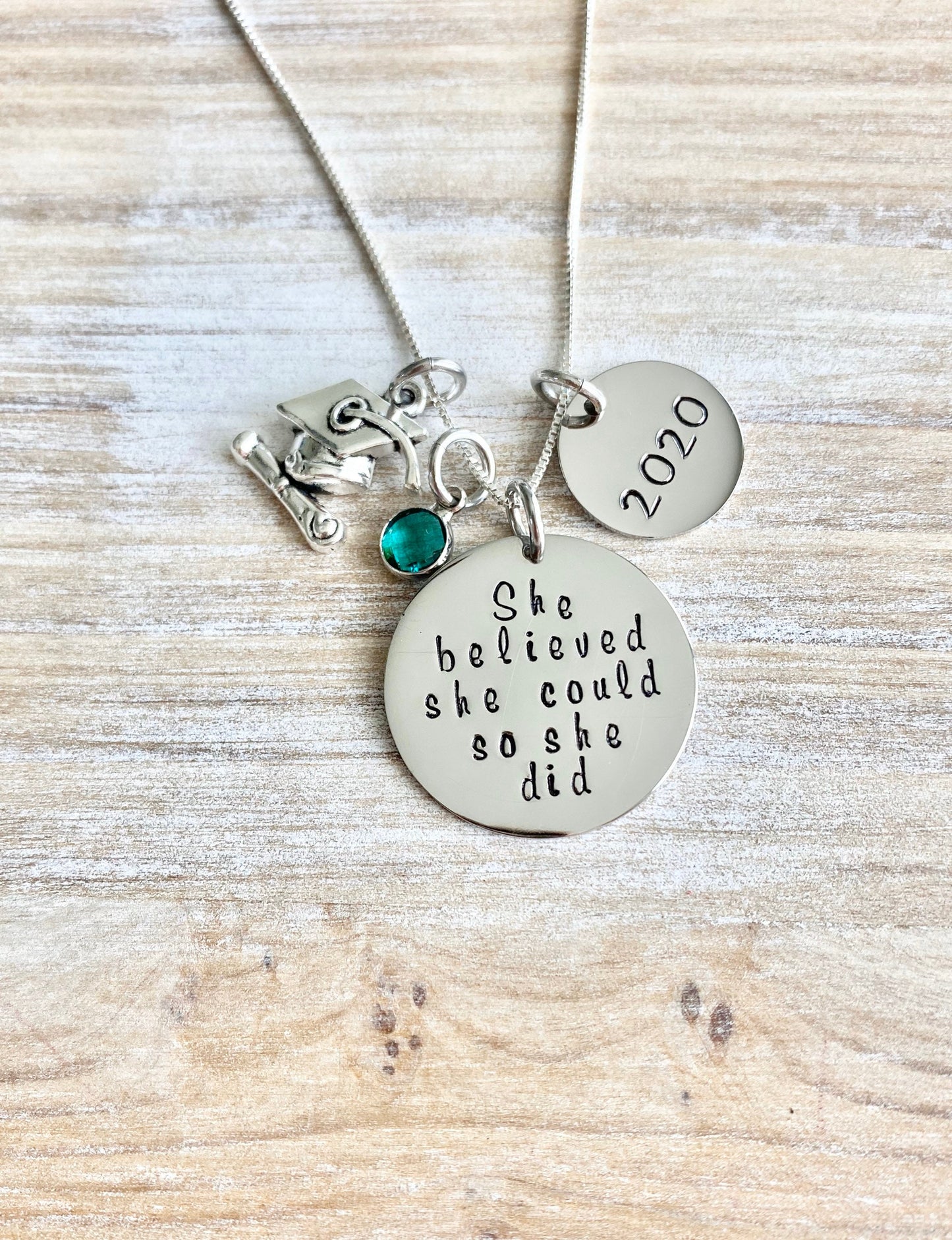 Custom Gift Graduation Necklace Graduation Gift 2019 Class of 2019 Graduation Jewelry For Teenage Girl Unique Necklace Graduate Necklace