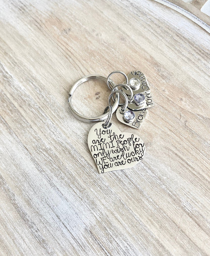 Mimi Keychain, Mothers day gift, Mothers Day Keyring, Nana Keychain, Nanna keyring, Nana Gift, Nanna Gift, Grandma Gift, Gran, Auntie Gift