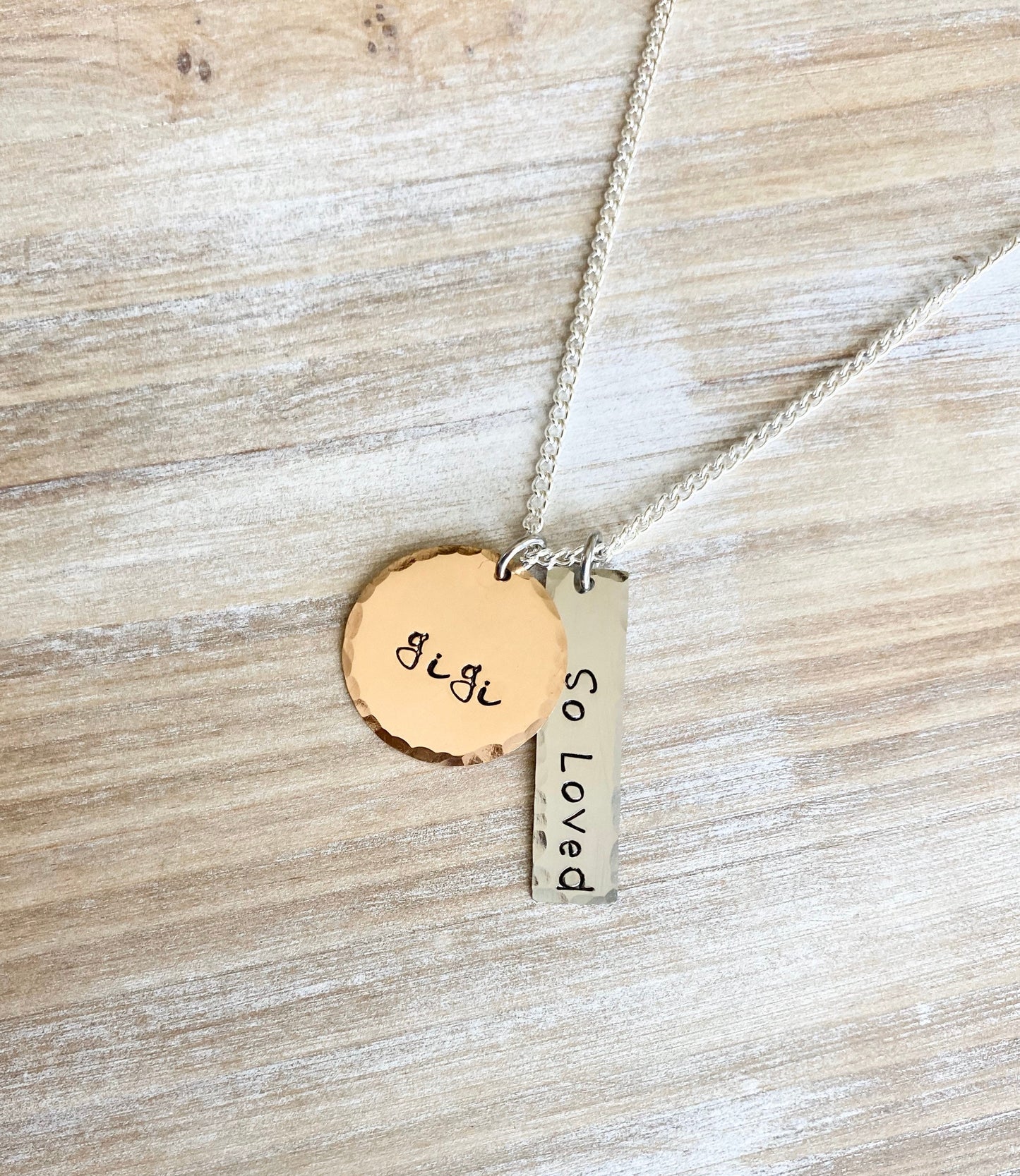 GiGi Necklace,Gigi Gift,Gigi Necklace, Gigi Jewelry,Mother's Day Gift for Grandma, So Loved Necklace, GiGi Birthday