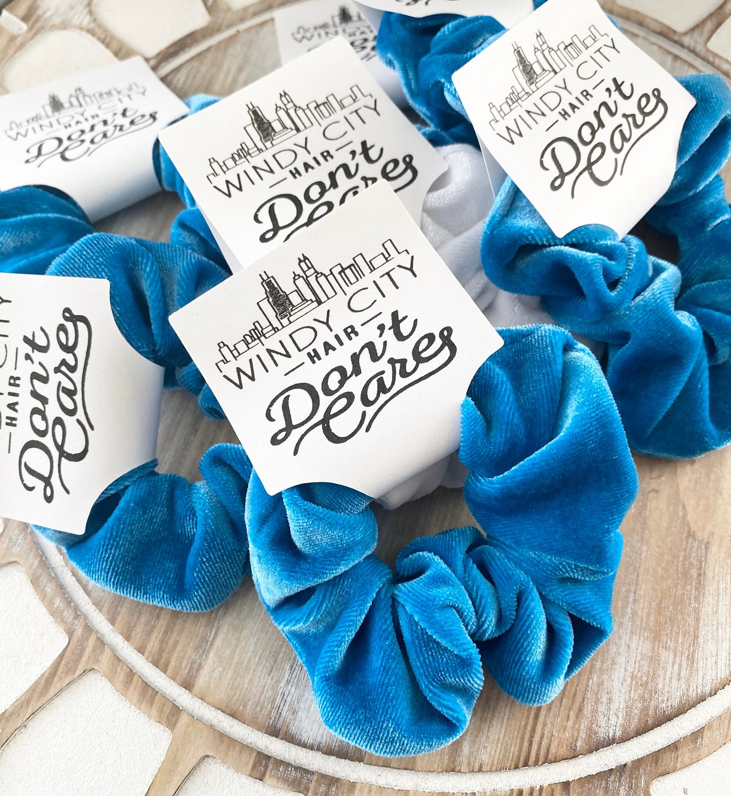 Velvet Scrunchies: Chicago Bachelorette Party Favors