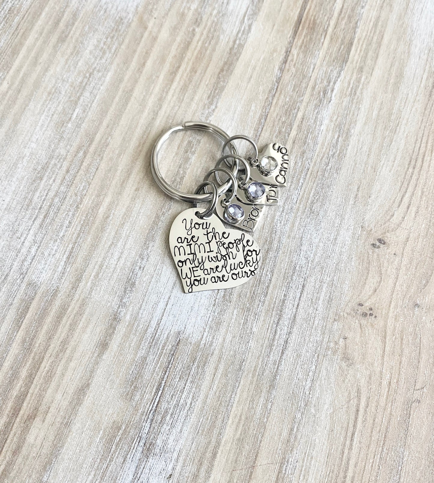 Mimi Keychain, Mothers day gift, Mothers Day Keyring, Nana Keychain, Nanna keyring, Nana Gift, Nanna Gift, Grandma Gift, Gran, Auntie Gift