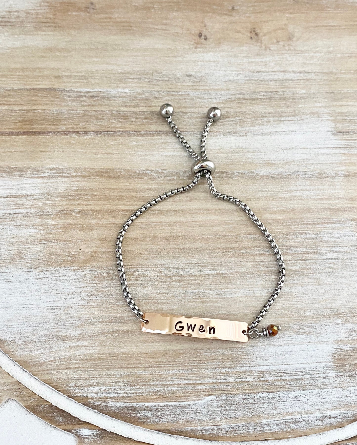 Girls Name Bracelet, Custom Name Bracelet, Rosegold Name Bracelet, Little Girl Bracelet, Dainty Bracelet, Personalized Gift for Kids,