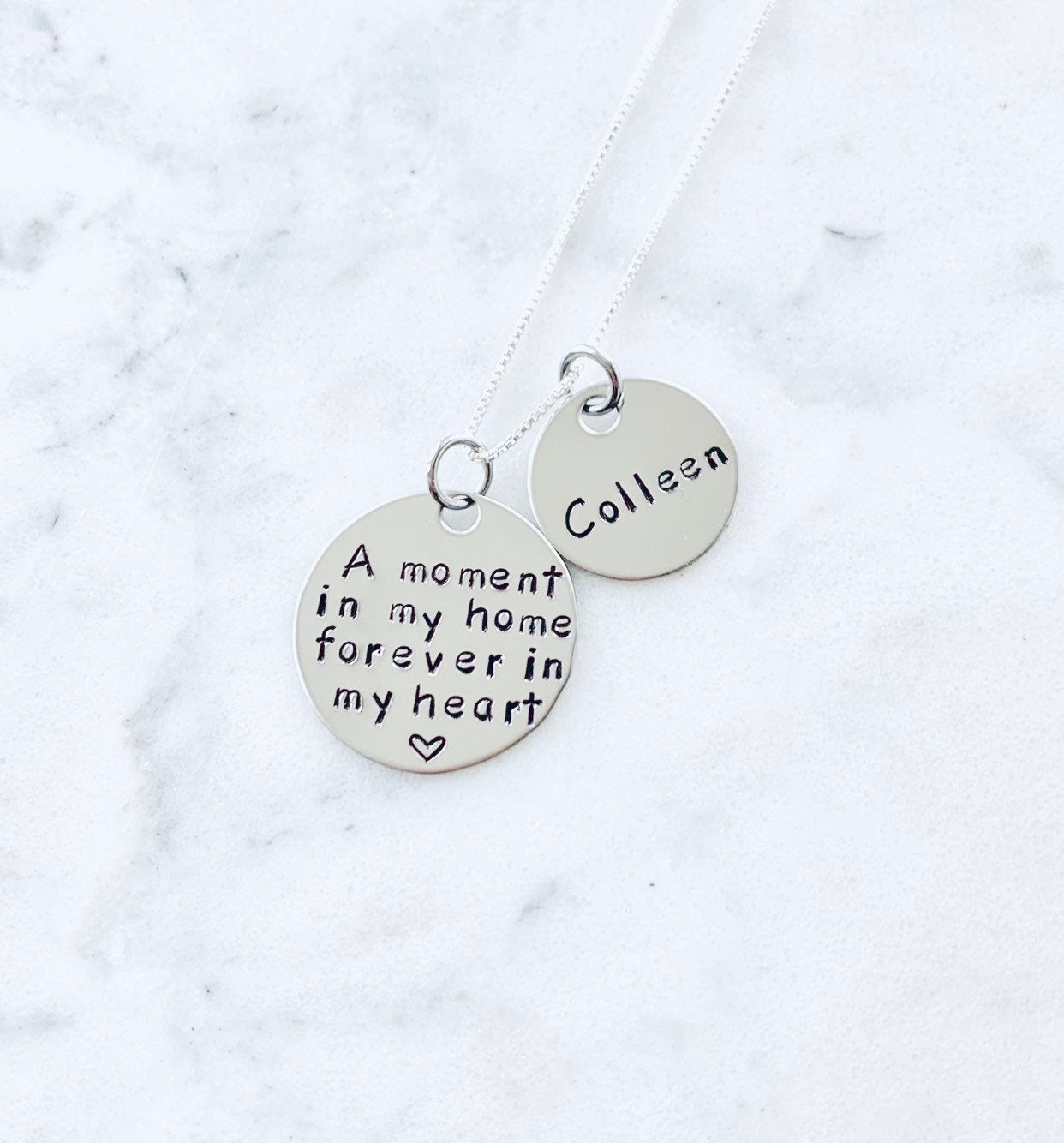 Foster Mom Gift Foster Mom Necklace Foster Gift Mom Gift Adoption Gift A Moment in My Home Foster Mom Jewelry Adoption Jewelry