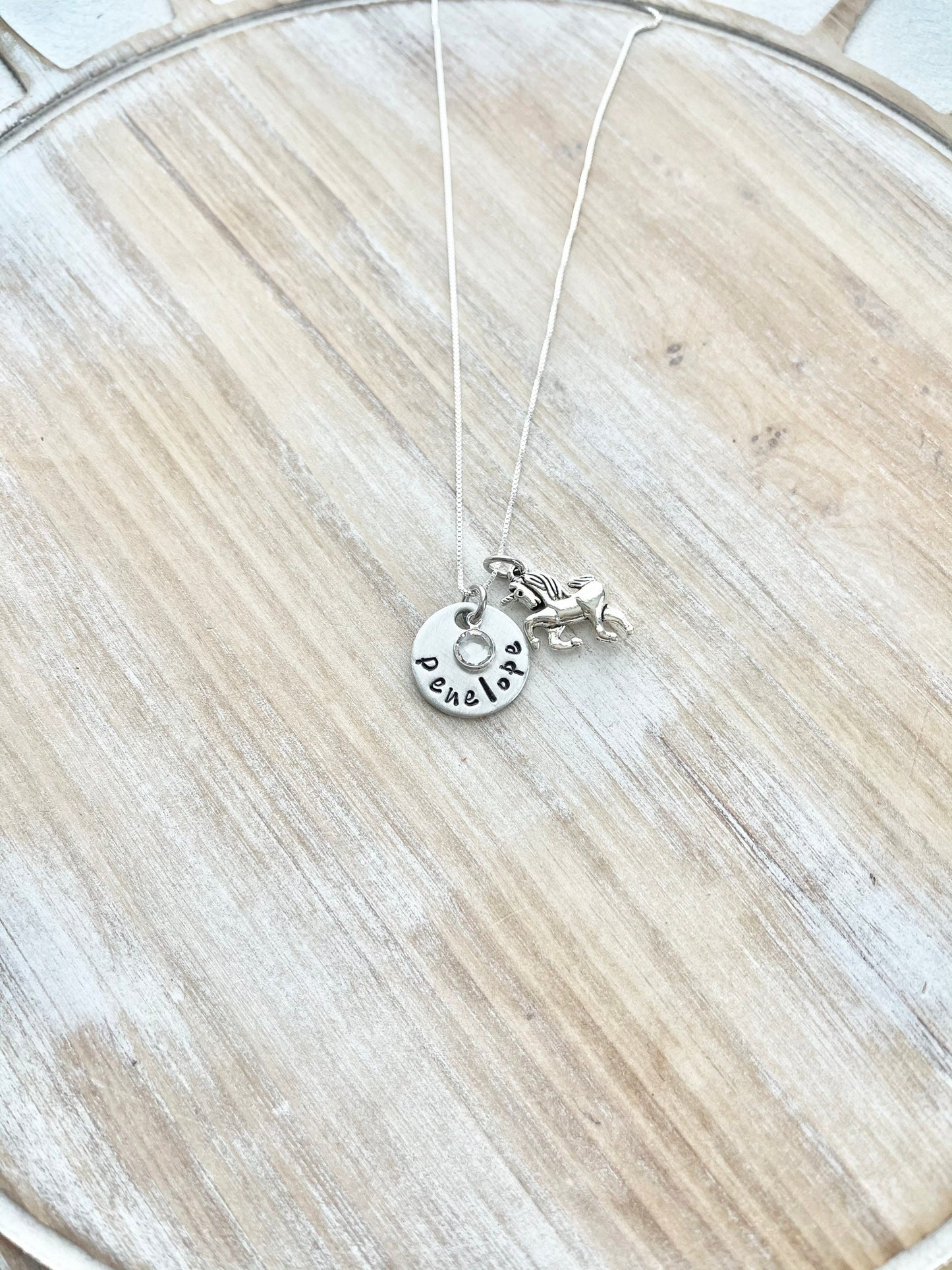 Girls unicorn Necklace Unicorn Jewelry Name Necklace Unicorn Lover Gift Birthday Necklace Girls Christmas Gift