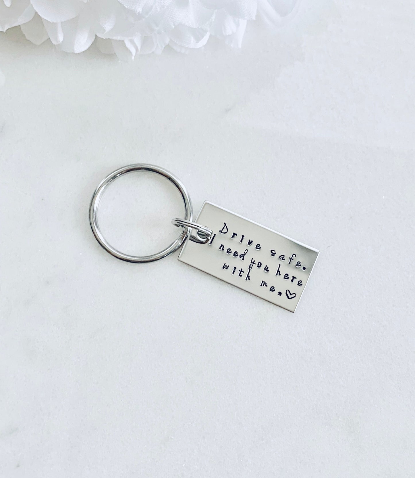 Drive Safe Keychain 16th Birthday Keychain Drive Safe Gift Trucker Gift Husband Gift 16 Gift New Driver Keychain Drive Safe I Need You Here