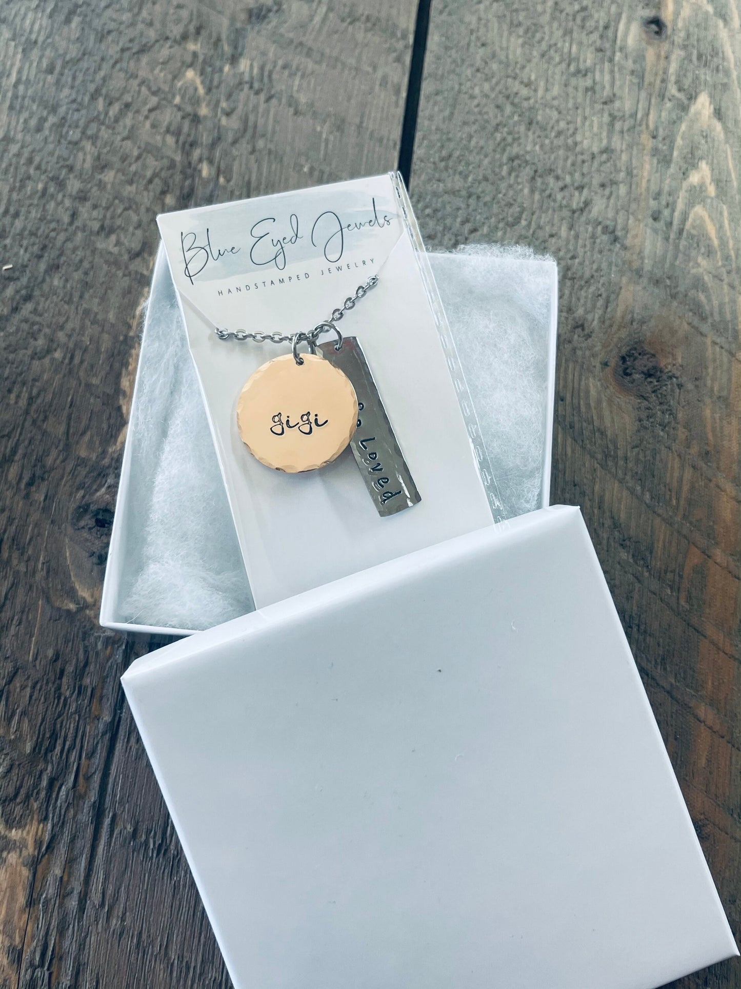 GiGi Necklace,Gigi Gift,Gigi Necklace, Gigi Jewelry,Mother's Day Gift for Grandma, So Loved Necklace, GiGi Birthday