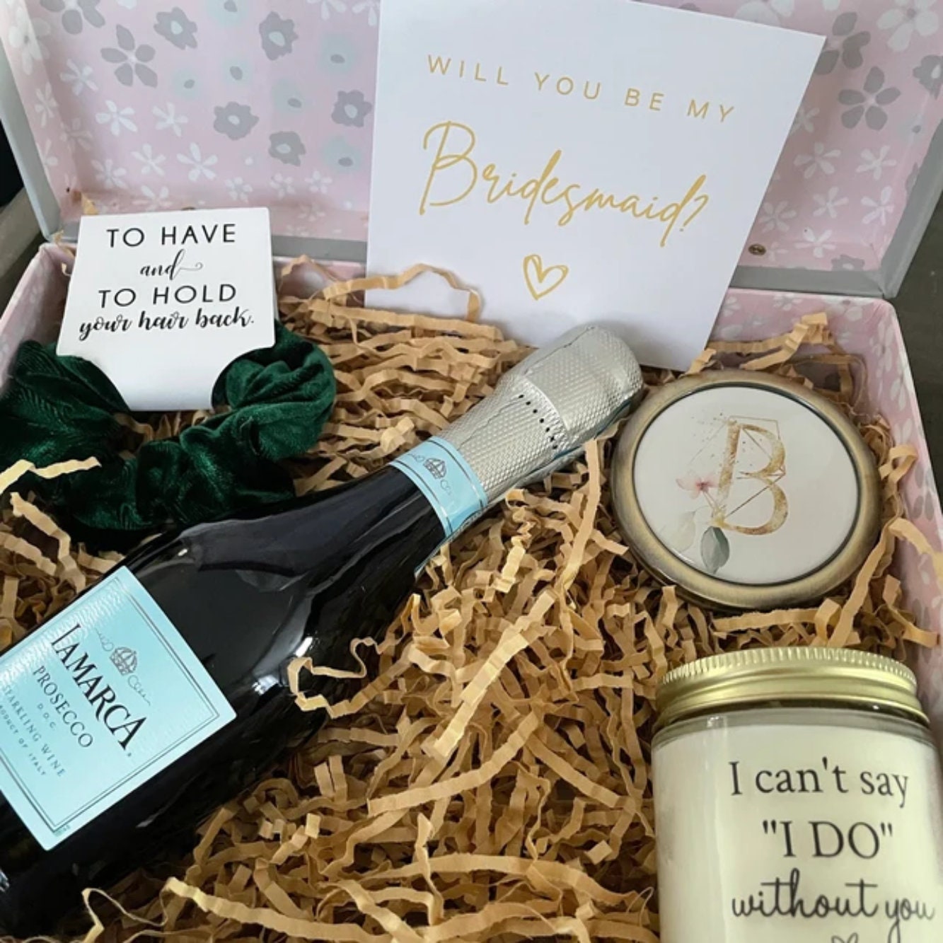 Velvet Scrunchies: Bridesmaid Proposal Hair Tie Favor