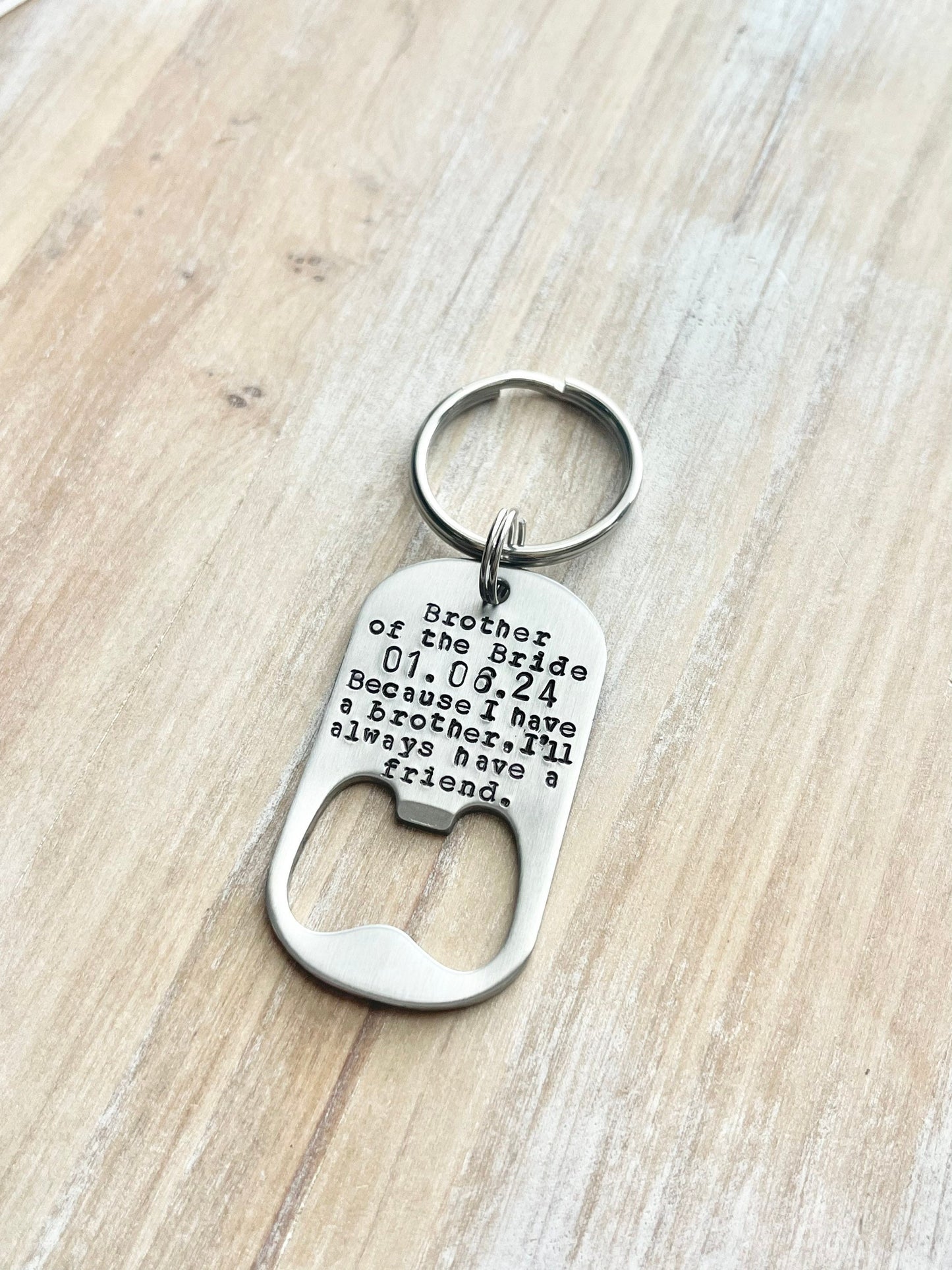 Brother of the Bride Gift Bottle Opener Brother Gift Engraved For Brother Wedding Party Brother Gift For Best Brother Ever Wedding Party