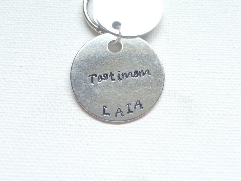 Dad Keychain Uncle Keychain Grandpa Keychain Handstamped Keychain Personalized Keychain Layered Keychain Gift Keychain