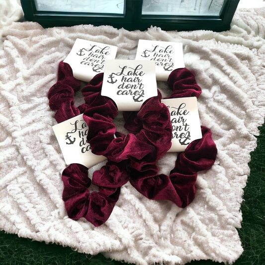 Velvet Scrunchie: Lake Tahoe Bachelorette Party Favors