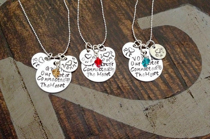 Sister Necklace  Hand Stamped Sister Jewelry Personalized Necklace Handstamped Necklace Gift for Sister Sister Quote Jewelry Custom Necklace