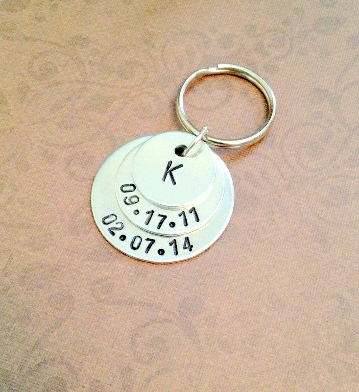 Just Married Keychain GIft for Husband Gift for Wife Couples Keychain Anniversary Keychain Anniversary Gift Custom Anniversary Keychain