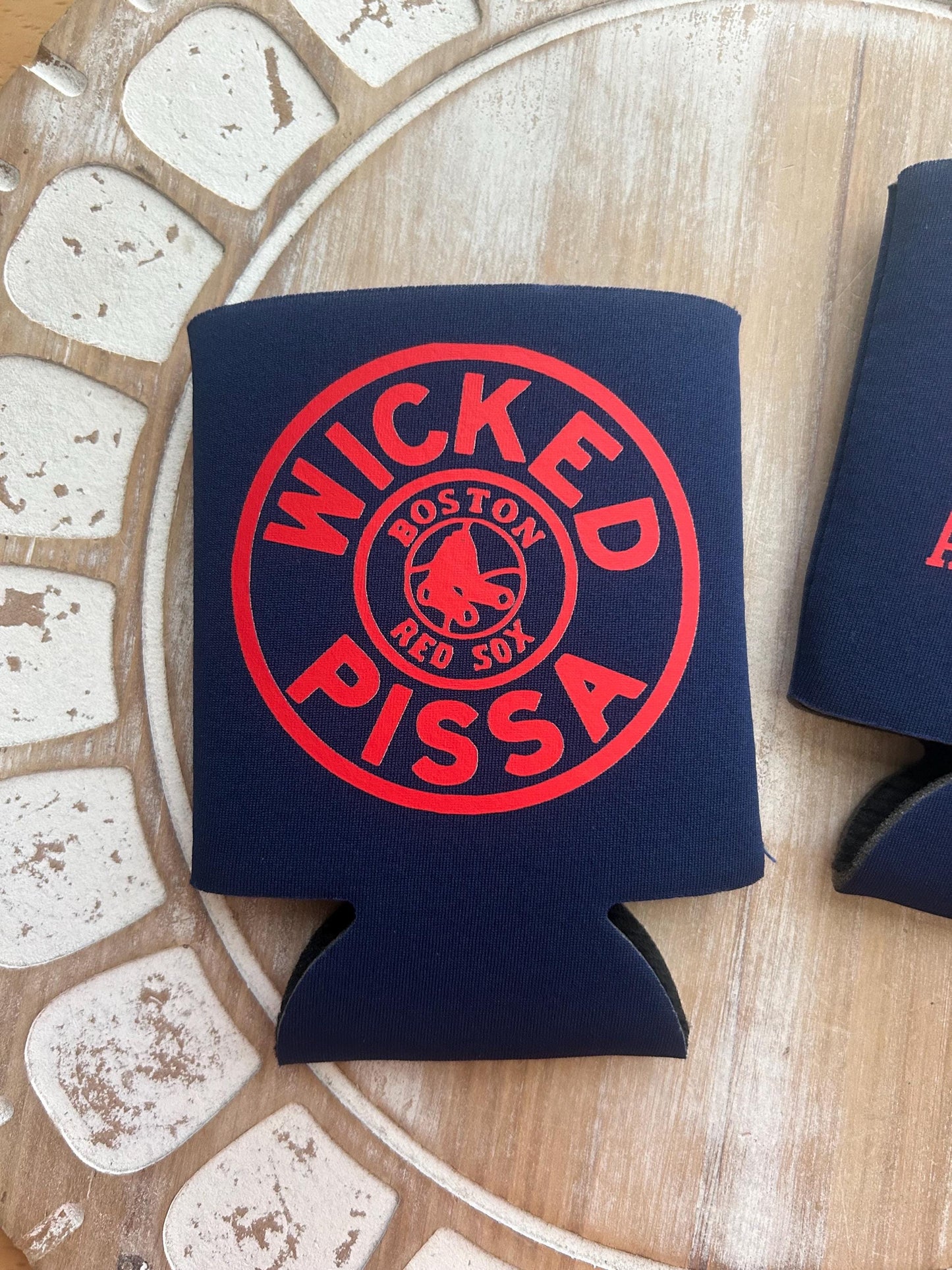 Boston Red Sox Can Coolers: Wicked Pissa Personalized Party Favors
