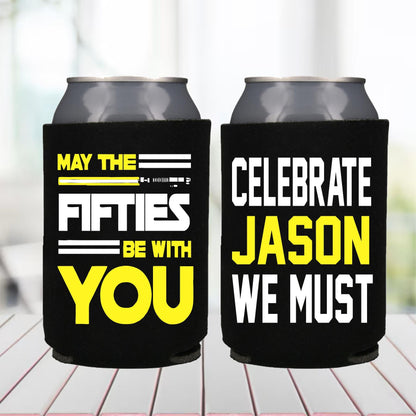 May the Fifties Be With You – 50th Birthday Can Cooler