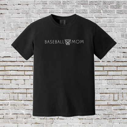 Comfort Colors Baseball Mom T-Shirt: Gameday Tee