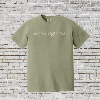 Comfort Colors Baseball Mom T-Shirt: Gameday Tee