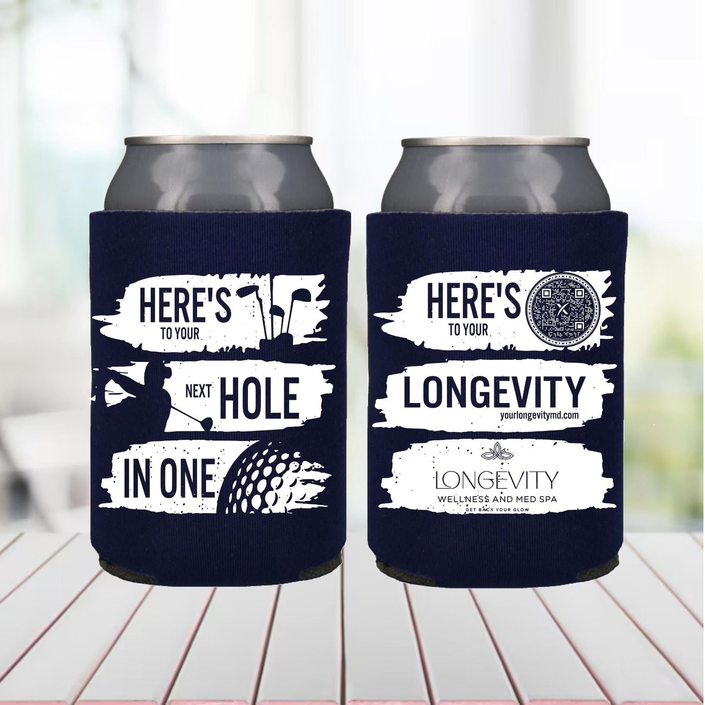 Custom Logo Golf Tournament Can Coolers: Personalized Beverage Insulators