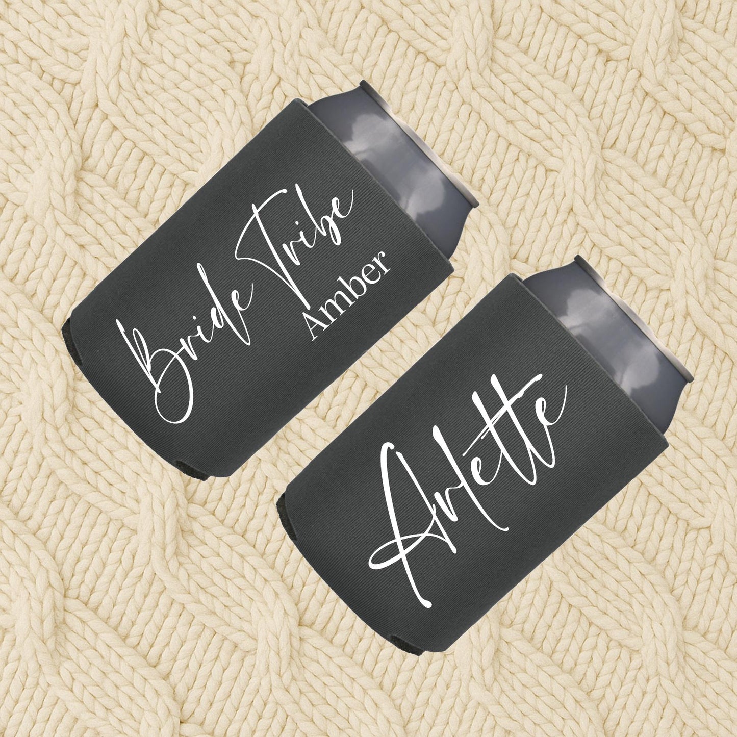 Custom Bridesmaid Proposal Can Coolers with Names, Bridal Party Favors, Bride Gift, Bridesmaid Cans, Maid & Matron of Honor Gifts, Groom Can