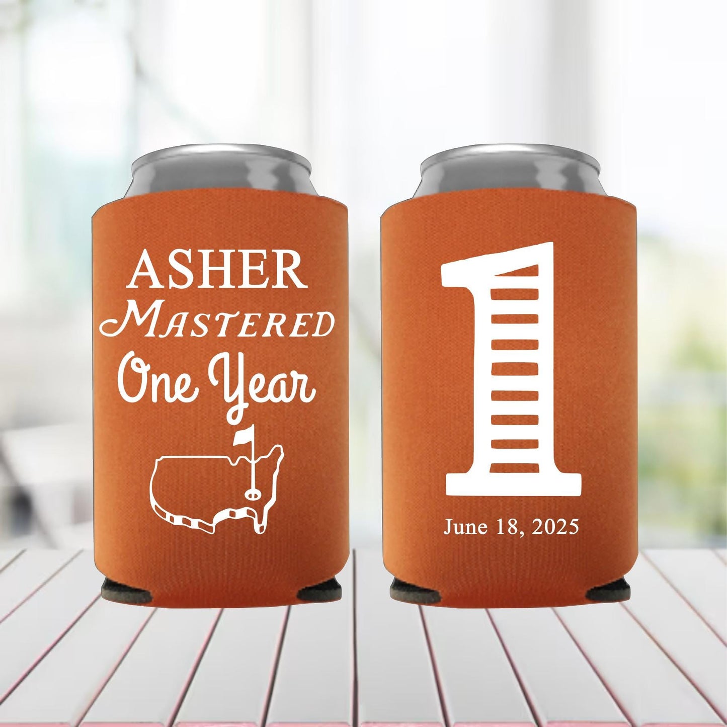 Golf 1st Birthday Favors, Any Age Golf Birthday Can, Golf First Birthday Party, Hole in One Party, Golf Birthday Party Favor, Custom Golf