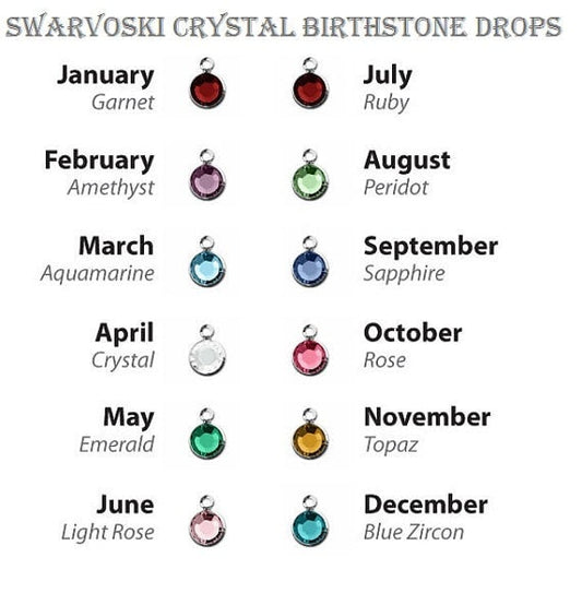 Swarovski Crystal Channel Drop