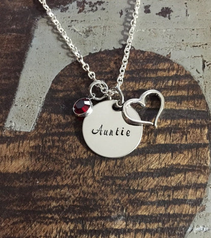 Aunt Gift Aunt Necklace Gift Auntie Necklace Aunt Jewelry Sister in Law Aunt Gift Sister Necklace Auntie Jewelry Auntie Gift for Aunt