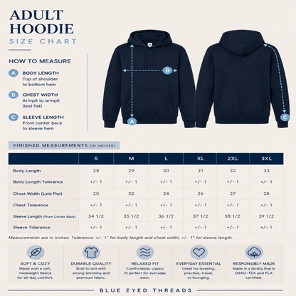 San Gabriel Aquatics Offset Hoodie
