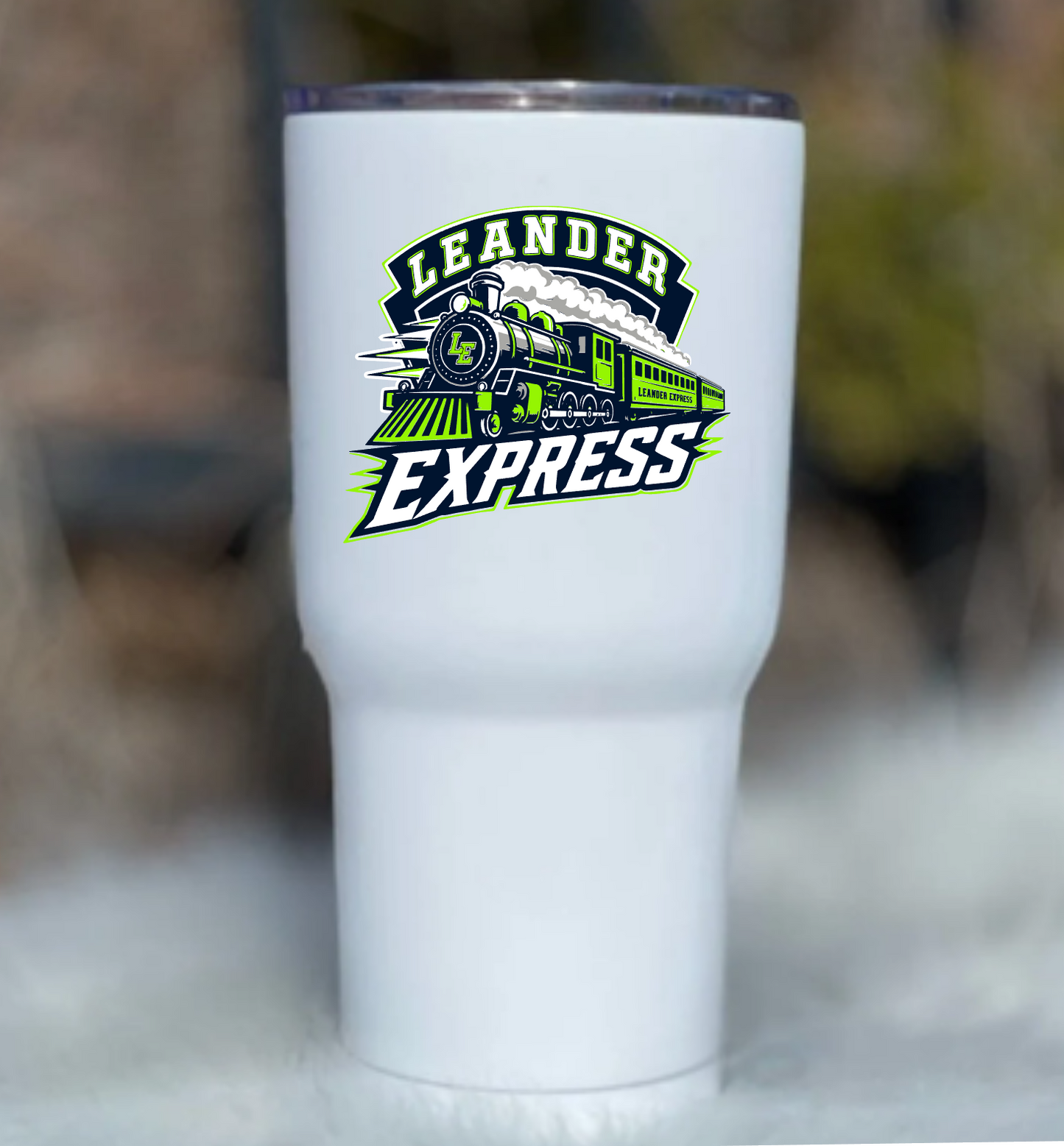 Leander Express Tumbler Sticker • Sports Team Decal • Water Bottle Sticker for Players & Moms