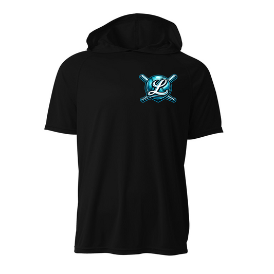 Black Legends Softball Hooded Shirt