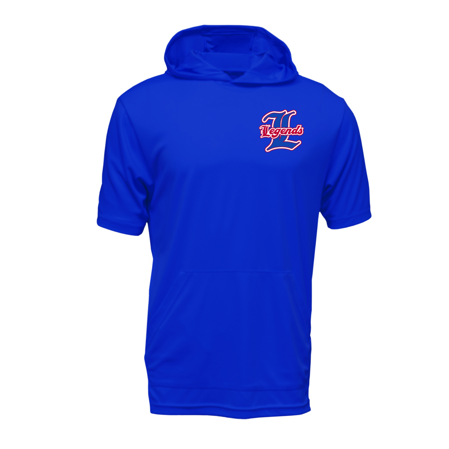 Leander Legends Short Sleeve Hooded Performance Tee