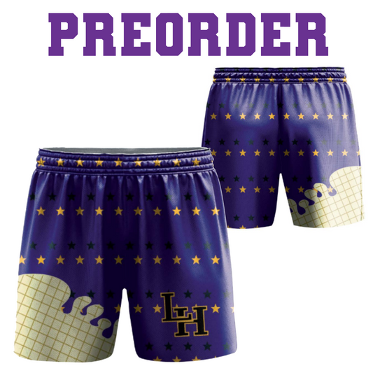 Ice Cream Panthers Training Shorts, Liberty Hill Ice Cream Baseball Shorts, Star Shorts, Mens Drip Baseball Running Shorts