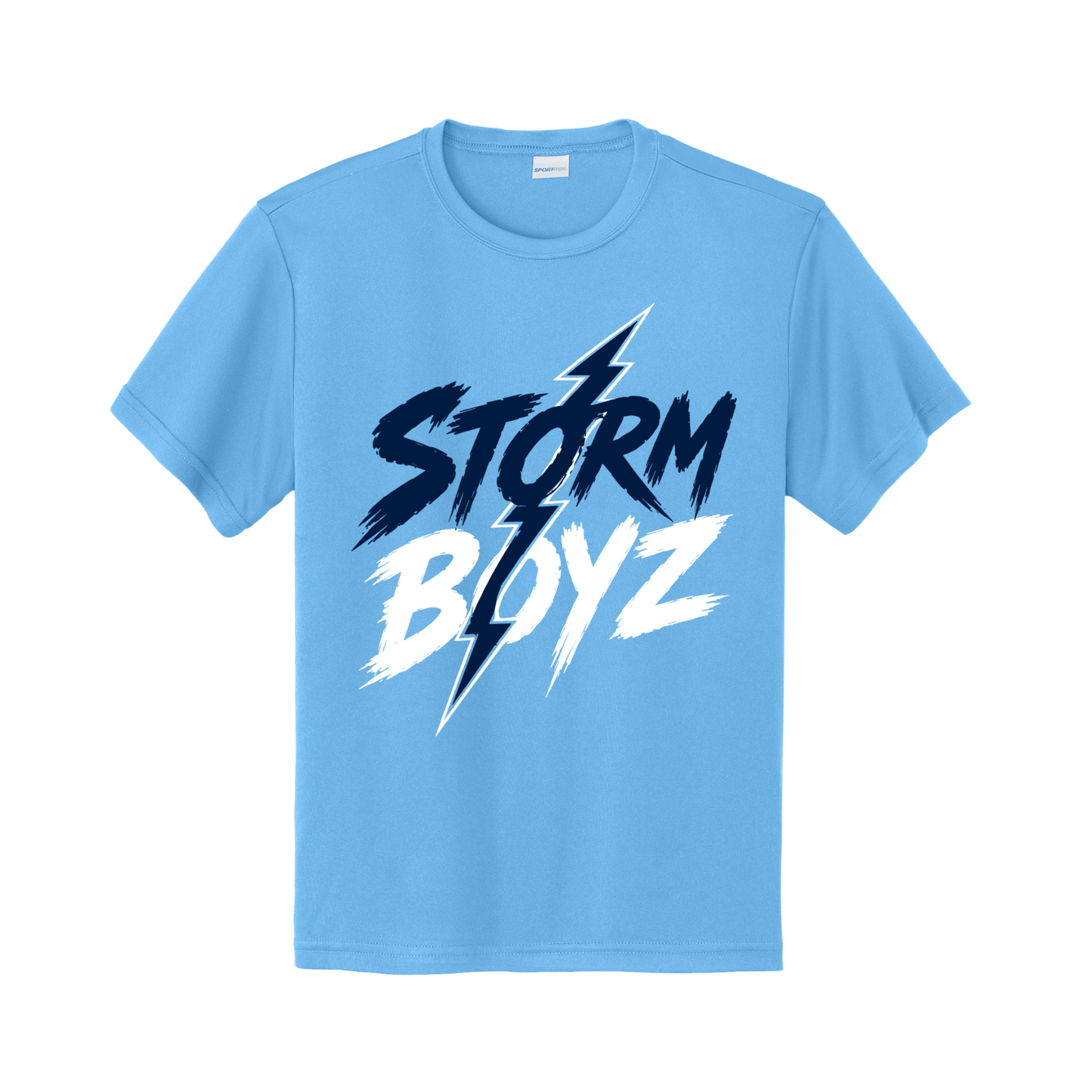 Storm Boyz Lightning Performance Tee | Youth & Adult Moisture-Wicking Shirt