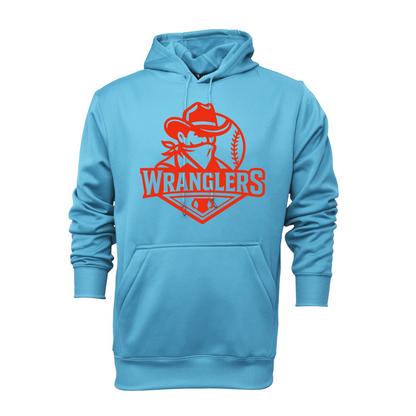 Wranglers Baseball Blue Hoodie – Team Spirit Sweatshirt