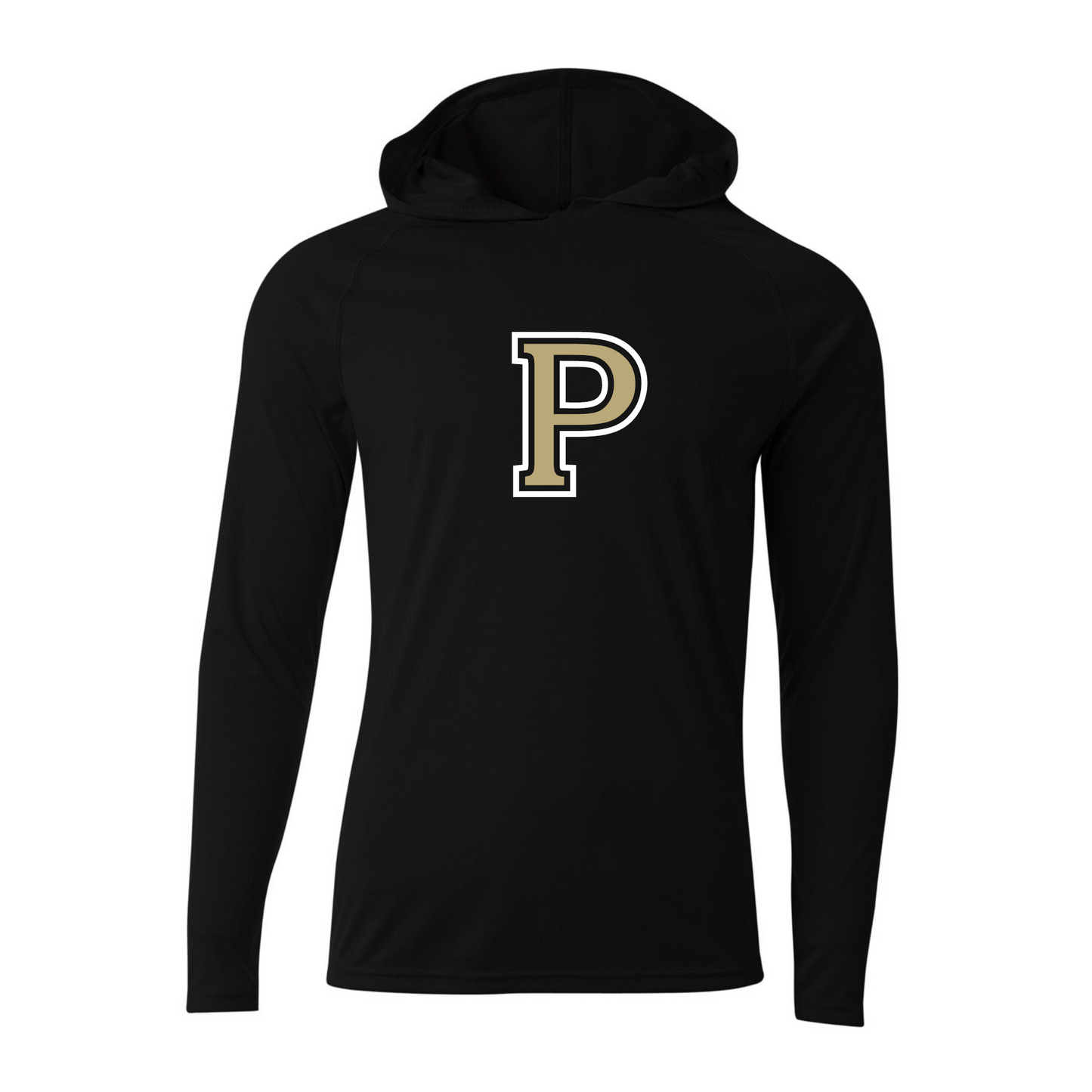 Premier Baseball P Logo Long Sleeve Hooded Tee