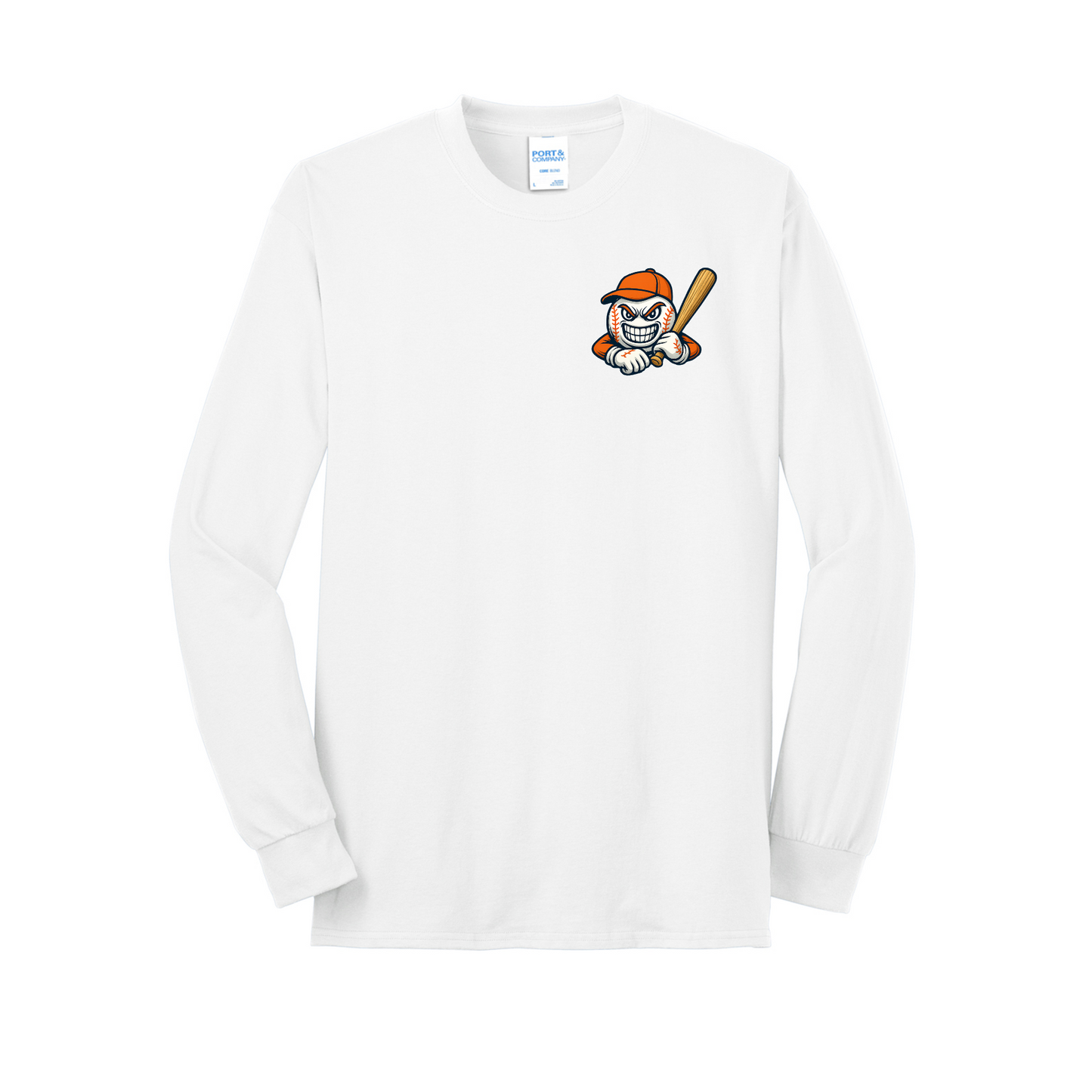 Knuckleheads Mascot Long Sleeve Tee – Minimal Logo Edition