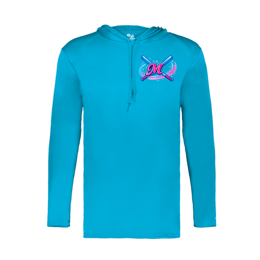 Blue Magic Softball Tee | Performance Softball Hooded Shirt