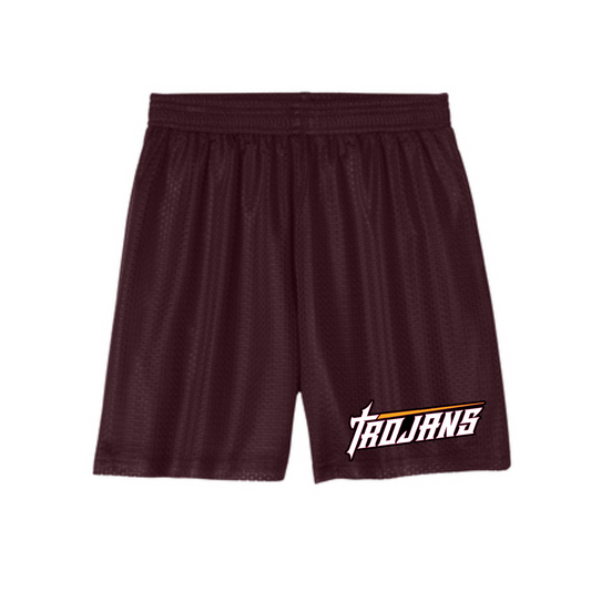 Trojans Baseball Shorts, Mens Athletic Shorts, Trojans Baseball Mesh Shorts