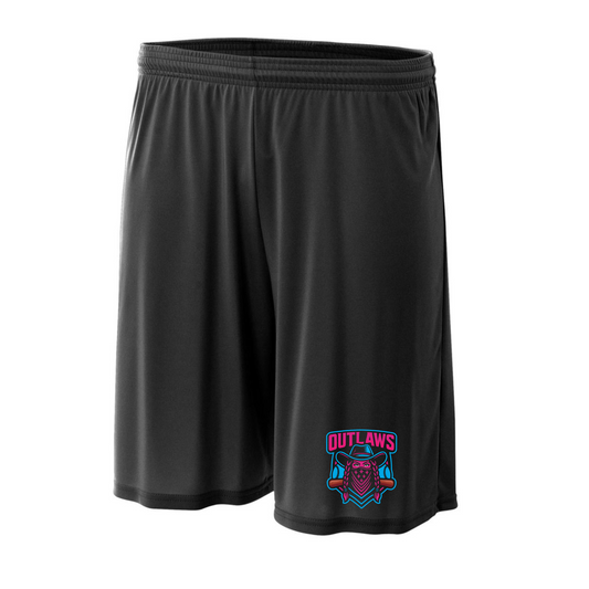 Outlaws Softball Performance Shorts – Youth & Adult Athletic Training Shorts