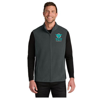 TCT Construction Full Zip Vest, Fleece TCT Vest, TCT Construction Apparel